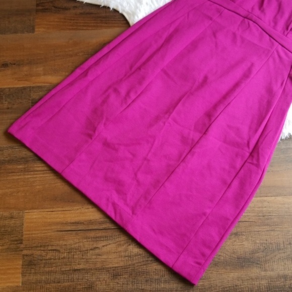 New York and Company Purple Dress Casual Work Sz 8 - Picture 3 of 6